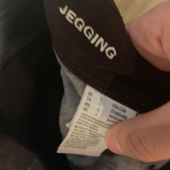 American eagle purple stretch jegging NWOT - Picture 5 of 6